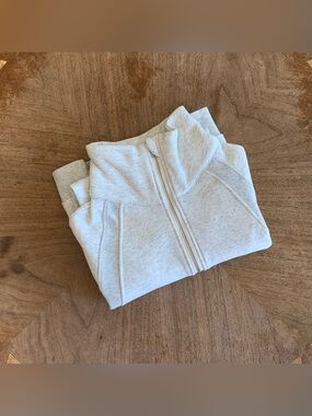 ACTA Heather Grey Trek Half Zip Sweatshirt